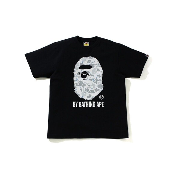 BAPE Space Camo T-Shirt Short Sleeve Tee Black Men’s XL - Picture 1 of 2